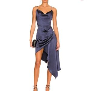 Jacinda Elliat dress in Navy